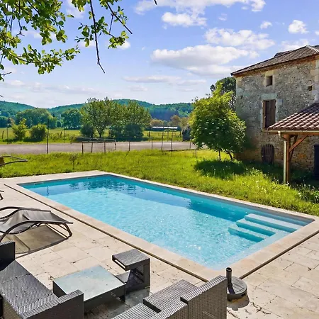 Dom wakacyjny Maison De Pierre, Piscine Privee - Lot Medieval