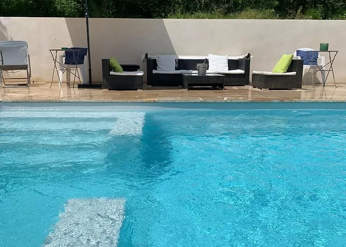 Domaine Lilas - En Pierre Piscine Privee Saint-Martin-le-Redon